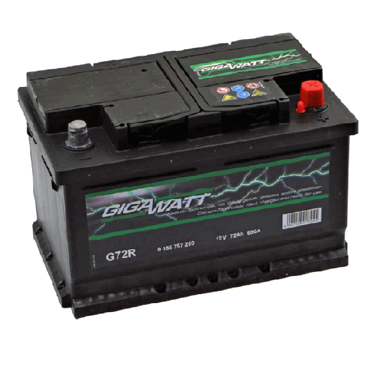 Акумулатор Gigawatt 72 Ah, 12V